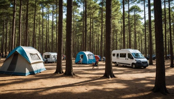 Évadez-vous au camping du bassin d'arcachon à andernos