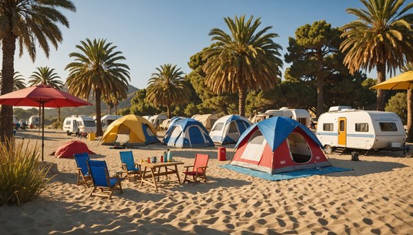 Où camper en bord de mer dans les landes avec accès aux pistes cyclables ?